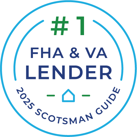 #1 FHA & VA Lender 2025 Scotsman Guide